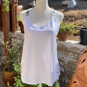 NEW Nike Dry Fit Tank Top in White